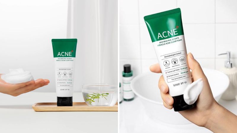 Some By Mi Aha-Bha-Pha 30 Days Miracle Acne Clear Foam có thành phần