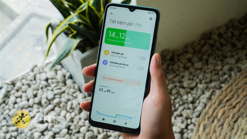 Đánh giá pin POCO C40