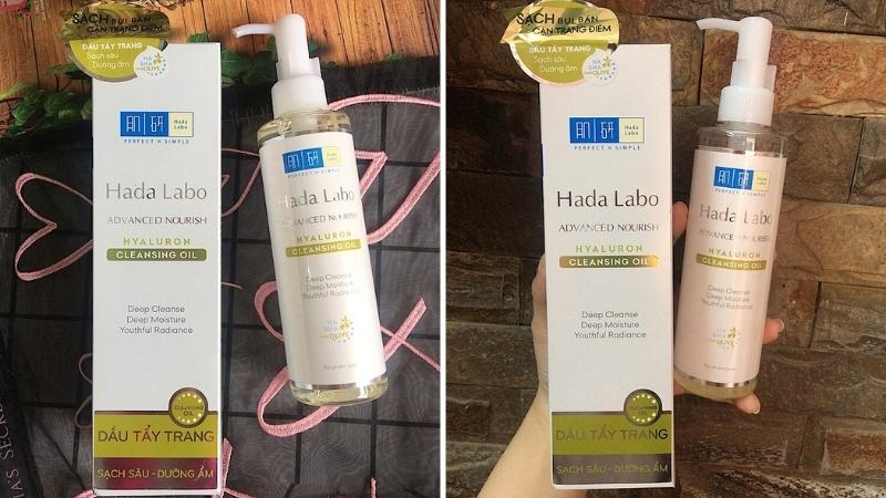 Review dầu tẩy trang dưỡng ẩm Hada Labo từ người dùng