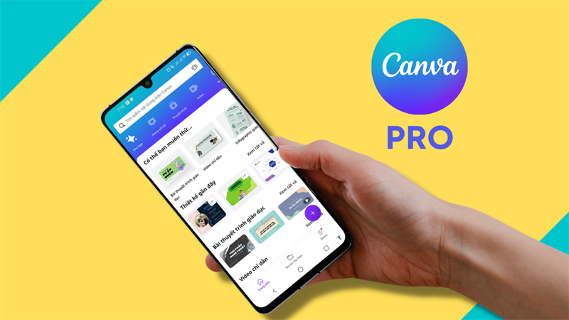 Hướng dẫn cách dùng thử Canva Pro miễn phí ở trên điện thoại Hướng dẫn cách dùng thử Canva Pro miễn phí ở trên điện thoại
