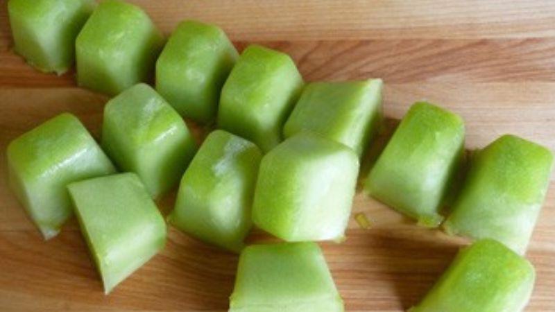 Frozen cucumber