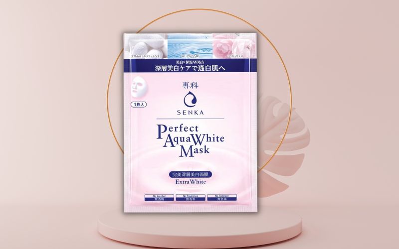 Mặt nạ Senka Perfect Aqua White Mask Extra White có tác dụng phụ không?