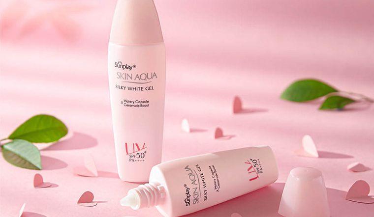 Review gel chống nắng Sunplay Skin Aqua dưỡng da trắng mịn SPF 50+/PA++++
