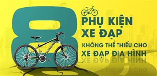 8 phụ kiện xe đạp không thể thiếu cho xe đạp địa hình