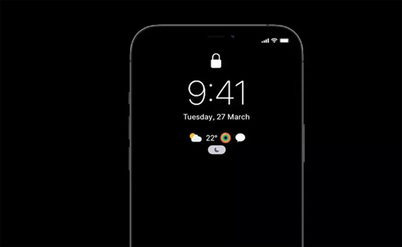 Màn hình always on trên iPhone Màn hình always on trên iPhone