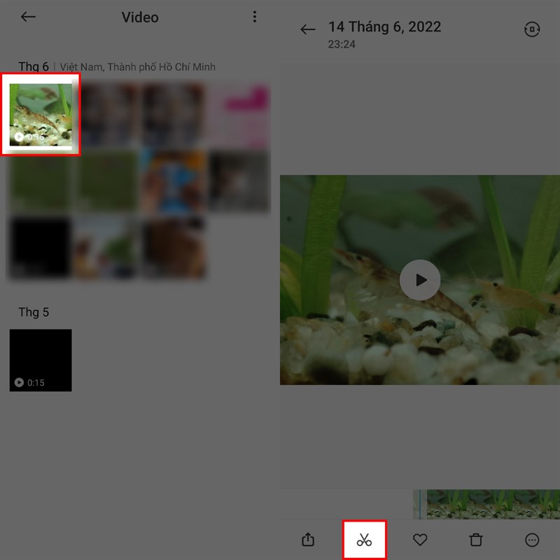 Cách chỉnh tốc độ video trên điện thoại 
