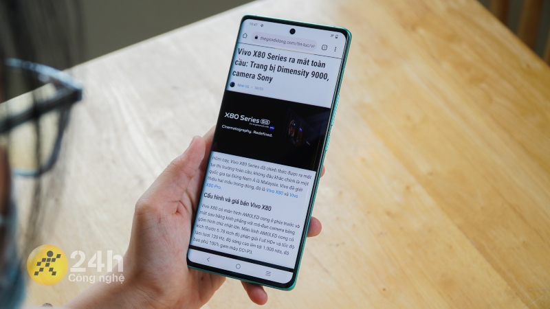 Dung lượng pin và công nghệ sạc nhanh của Vivo X80 series sẽ đáp ứng tốt nhu cầu sử dụng của người dùng. Dung lượng pin và công nghệ sạc nhanh của Vivo X80 series sẽ đáp ứng tốt nhu cầu sử dụng của người dùng.