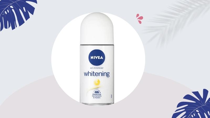 Lăn ngăn mùi Nivea Whitening trắng mịn tự nhiên