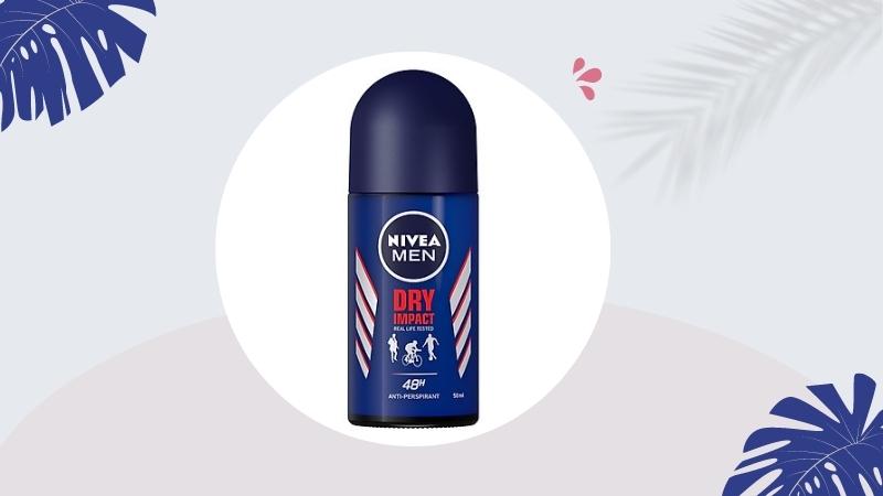 Lăn ngăn mùi Nivea Men Dry Impact khô thoáng