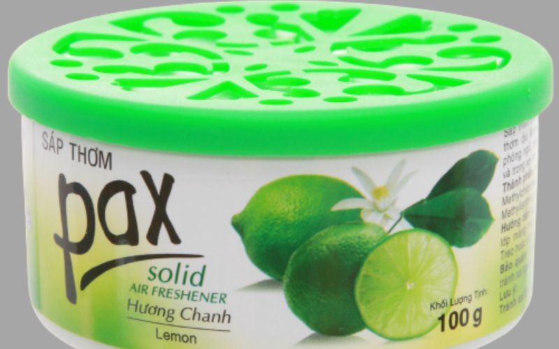 Sản phẩm sáp thơm Pax hương chanh 100g