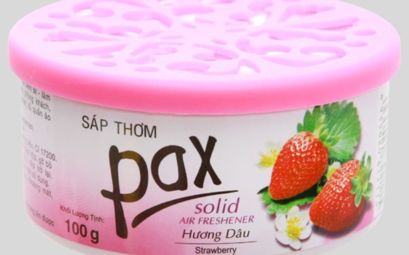 Sản phẩm sáp thơm Pax hương dâu 100g