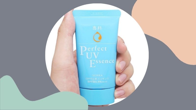 Thành phần của tinh chất chống nắng Senka Perfect UV Essence dưỡng ẩm tự nhiên