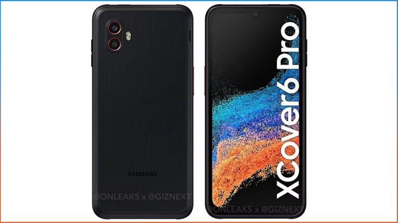 Galaxy XCover6 Pro lộ ảnh render, được cho là có độ dày 10 mm và nặng khoảng 235 gram