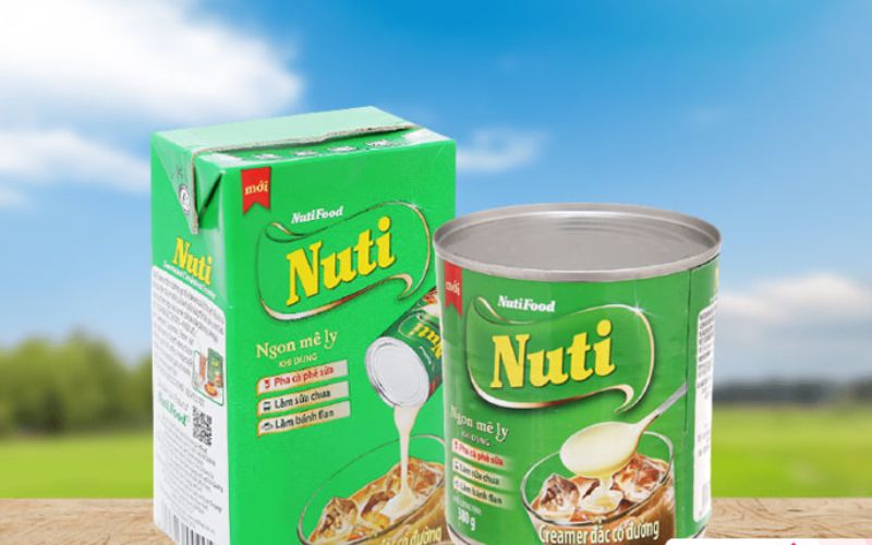 Kem đặc có đường Nuti xanh lá