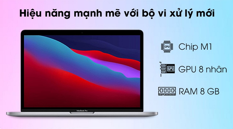 Hiệu năng ấn tượng của MacBook Pro M1