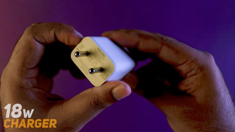 Tecno Camon 19 Neo được trang bị viên pin với dung lượng 5.000 mAh