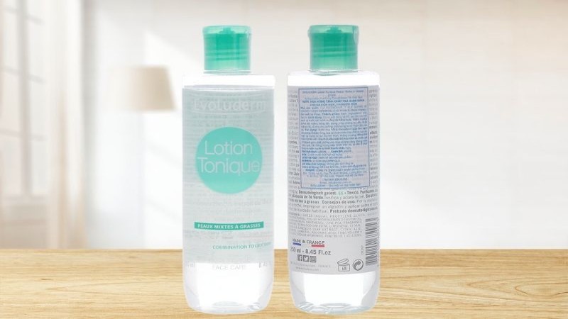 Nước hoa hồng Evoluderm Lotion Technique bổ sung tinh chất kẽm và trà xanh có tác dụng phụ không?