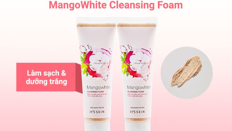 Sữa rửa mặt It's Skin Mangowhite Cleansing Foam có tác dụng phụ không?