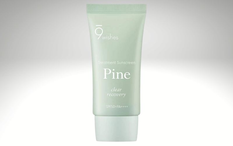 Ưu điểm, nhược điểm của kem chống nắng 9Wishes Pine treatment