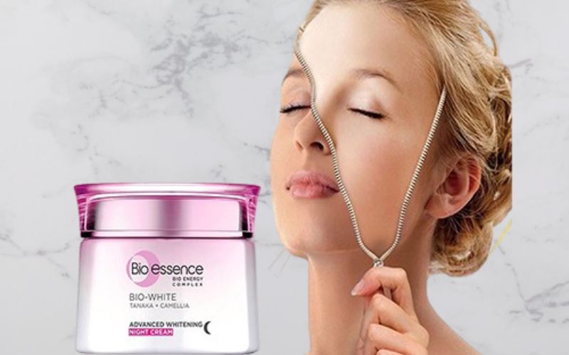 Tác dụng của kem dưỡng trắng da ban đêm Bio-essence White