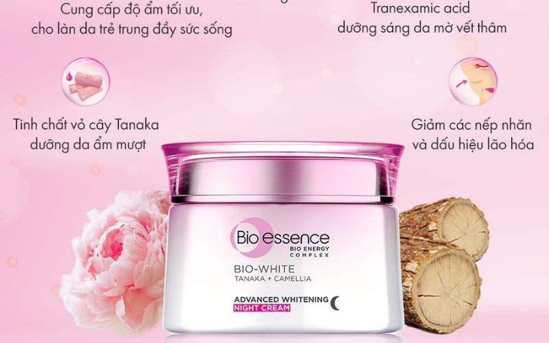 Làm cách nào để phân biệt kem dưỡng trắng da ban đêm Bio-essence White thật giả