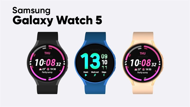 Liệu có màu sắc nào mới trên Samsung Galaxy Watch 5? Nguồn: RPRNA