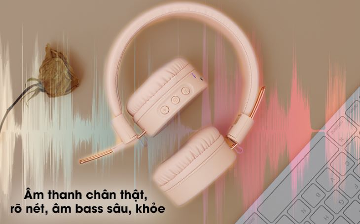 Tai nghe Bluetooth Mozard K8 âm thanh chân thật, rõ nét, âm bass sâu, khỏe