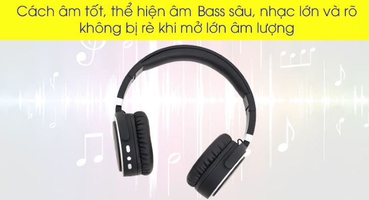 Tai nghe Bluetooth Kanen K6 cách âm tốt