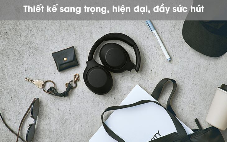 Tai nghe chụp tai Bluetooth Sony WH-XB900N thiết kế sang trọng