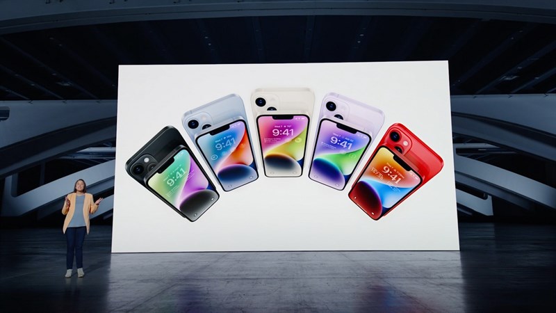 iPhone 14 và iPhone 14 Plus đều sở hữu 5 phiên bản màu sắc đa dạng