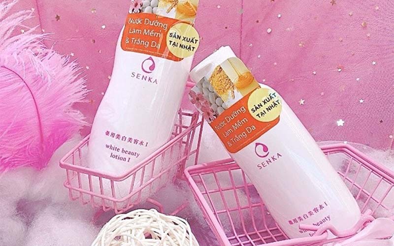 Review nước hoa hồng Senka White Beauty Lotion I từ người dùng