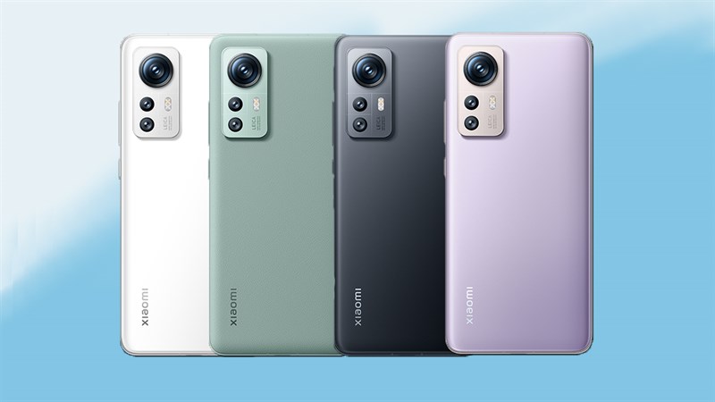 Xiaomi 12S cùng với các phiên bản màu sắc khác nhau Xiaomi 12S cùng với các phiên bản màu sắc khác nhau