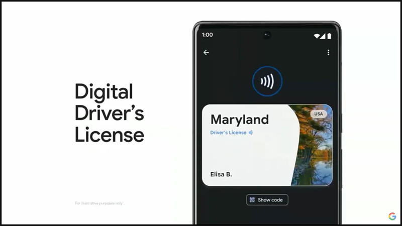 Lưu trữ giấy lái xe trên ứng dụng Ví của Google