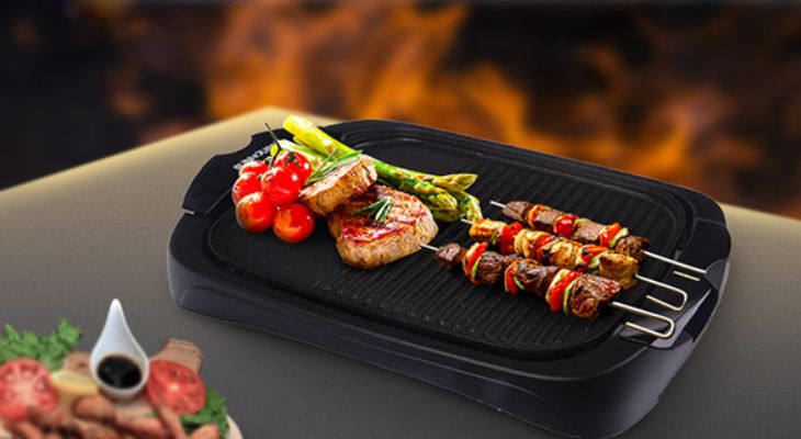 Bếp nướng điện Sunhouse có tốt không? Có nên mua không? > Bếp nướng điện Sunhouse SHD4602 có đa dạng chức năng nấu nướng