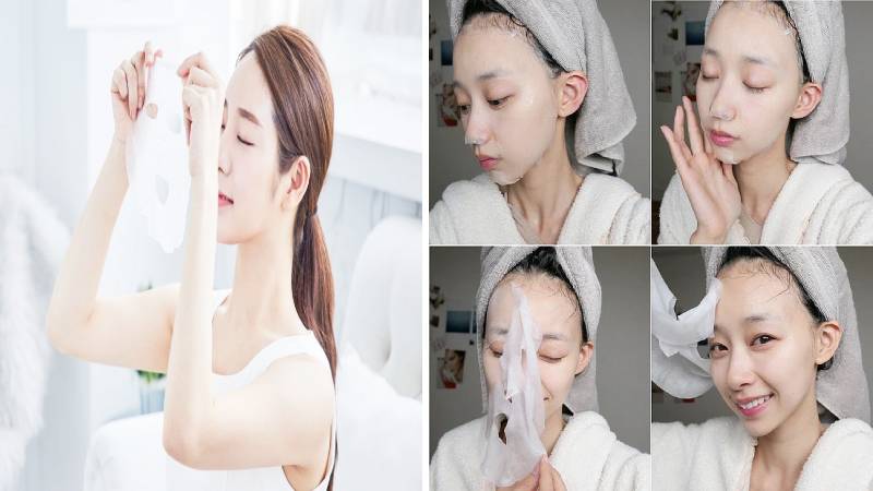 Hướng dẫn sử dụng mặt nạ dưỡng trắng da đất sét hồng Purederm