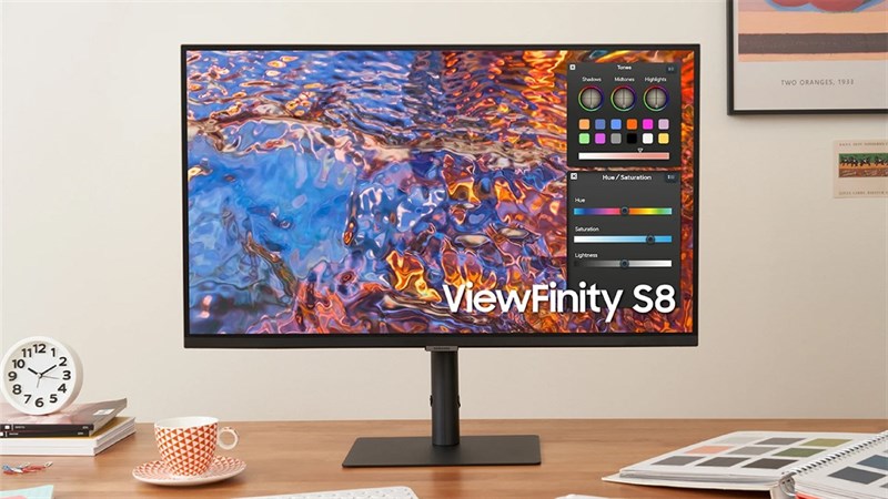 Samsung ViewFinity S8 màn hình dành cho chuyên gia sáng tạo, thiết kế