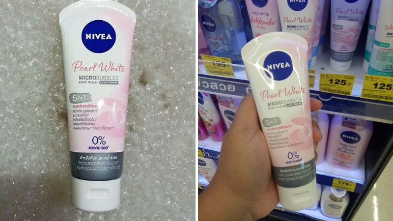 Sữa rửa mặt Nivea trắng da 5 in 1 có nhiều ưu điểm