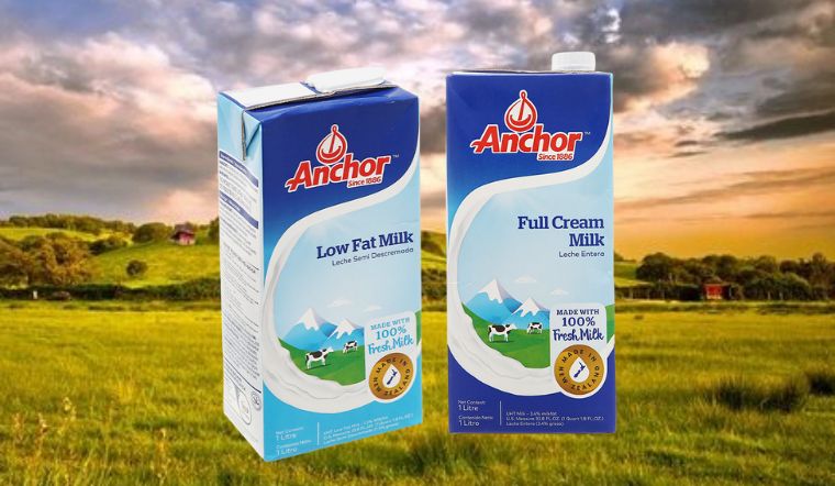 Bổ sung dưỡng chất cho gia đình với sữa tươi Anchor