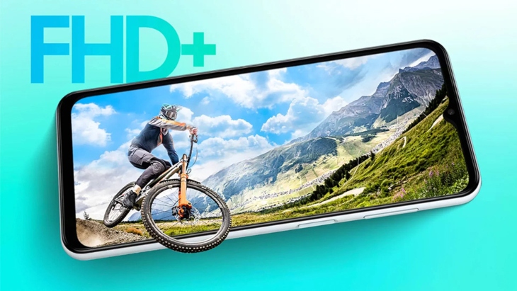 Màn hình Full HD+ trên Galaxy F13