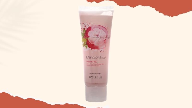 Bao bì của gel tẩy da chết sạch sâu It's skin Mangowhite Peeling