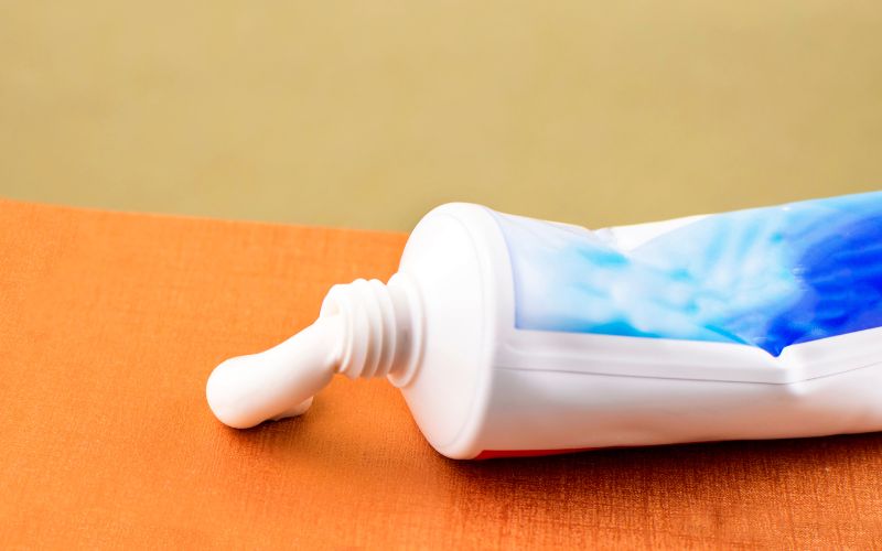 Take advantage of toothpaste