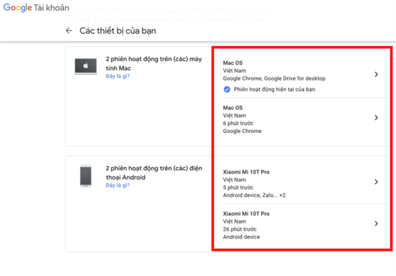 Cách kiểm tra ai đó đã truy cập vào tài khoản Google của bạn Cách kiểm tra ai đó đã truy cập vào tài khoản Google của bạn