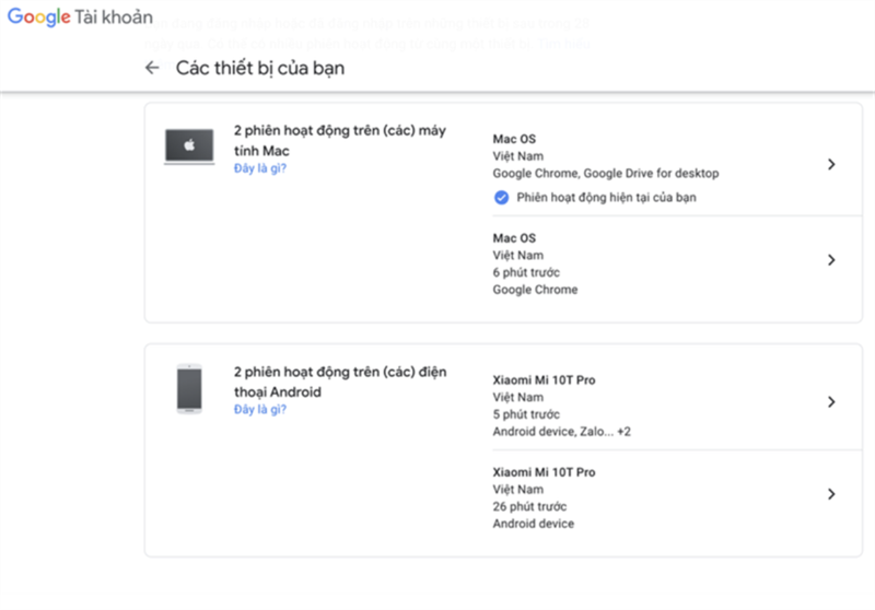 Cách kiểm tra ai đó đã truy cập vào tài khoản Google của bạn Cách kiểm tra ai đó đã truy cập vào tài khoản Google của bạn