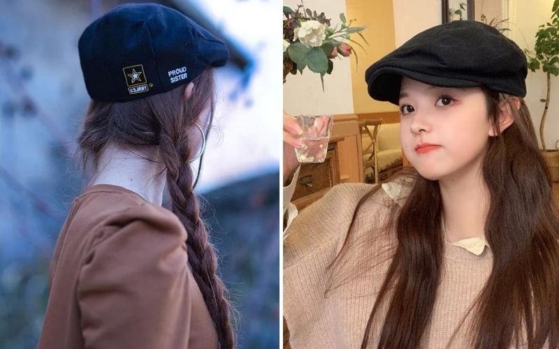 Nón flat cap - kiểu nón trendy dành cho những dịp du lịch Đà Lạt