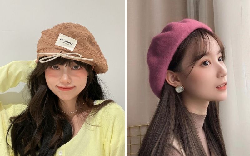 Nón beret (mũ nồi) - kiểu nón trendy dành cho những dịp du lịch Đà Lạt