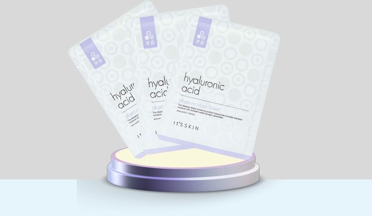 Review mặt nạ giấy It's Skin Hyaluronic Acid Moisture Mask Sheet siêu cấp ẩm