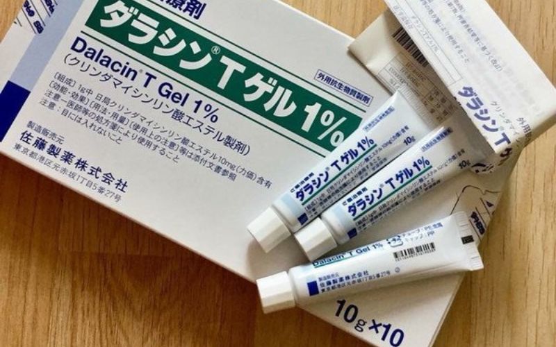 Giới thiệu thương hiệu gel chấm mụn Dalacin T Gel 1%