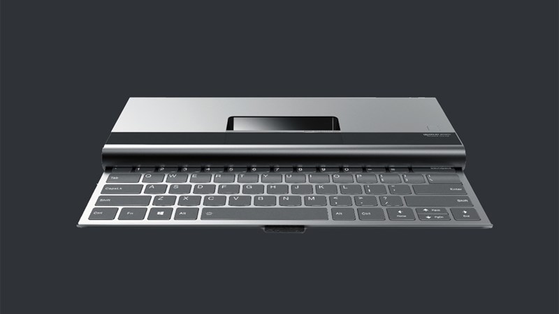Lenovo MOZI chiếc máy tính đa năng có máy chiếu, bàn phím thu lại được Lenovo MOZI chiếc máy tính đa năng có máy chiếu, bàn phím thu lại được