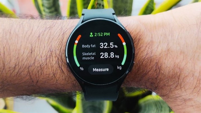 Đo thành phần cơ thể của bạn với dòng sản phẩm Galaxy Watch 4