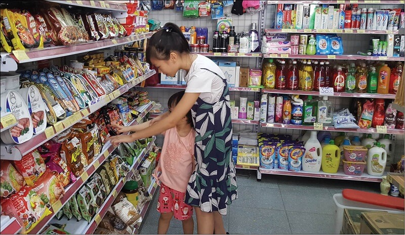 Mua sắm ở quán tạp hoá Mua sắm ở quán tạp hoá